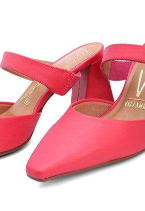 Tacón Medio Fucsia Vizzano