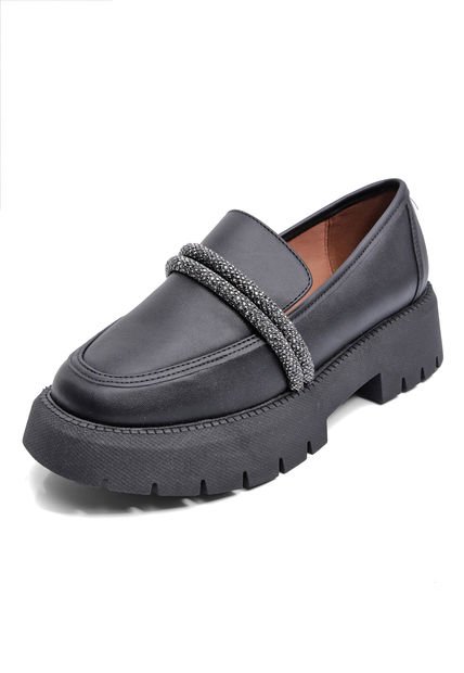 Mocasín Chunky Negro VIZZANO