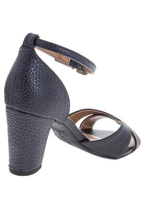 Sandalia Tacón Negra Vizzano