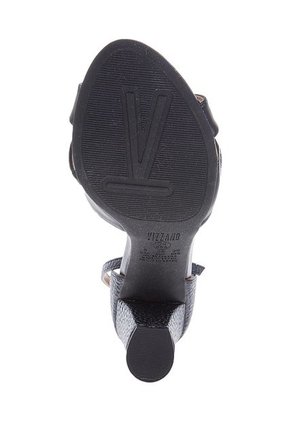 Sandalia Tacón Negra Vizzano