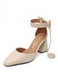 Tacón Medio Crema Vizzano de Vizzano