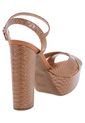 Sandalia Tacón Camel Vizzano de Vizzano