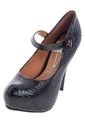 Tacón Alto Negro Vizzano de Vizzano