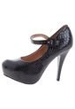 Tacón Alto Negro Vizzano de Vizzano