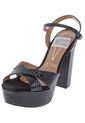 Sandalia Tacón Negro Vizzano de Vizzano