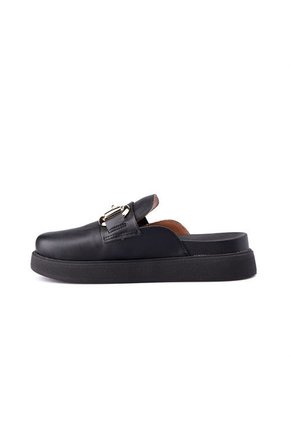 Clog Negro Dorado Vizzano