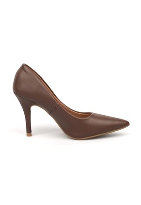 Zapato Tacón Alto Café Vizzano Aguja Oficina
