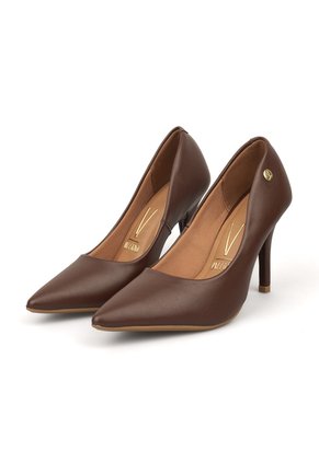 Zapato Tacón Alto Café Vizzano Aguja Oficina