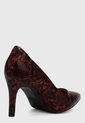 Tacón Alto Rojo-Negro Vizzano de Vizzano