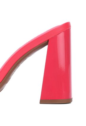 Sandalia Tacón Alto Fucsia Vizzano