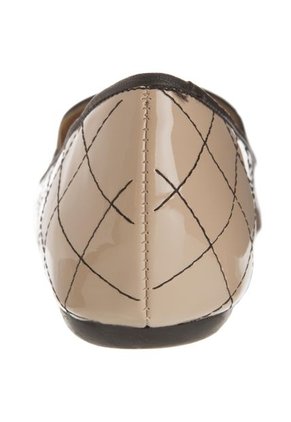 Baletas Slippers Vizzano Verniz Beige-Negro-Oro