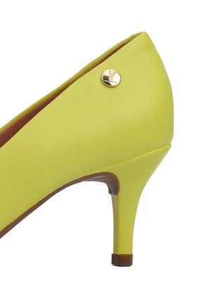 Tacón Medio Amarillo Vizzano