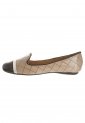 Baletas Slippers Vizzano Verniz Beige-Negro-Oro de Vizzano