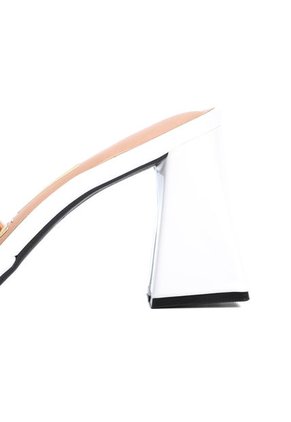 Sandalia Tacón Blanco Vizzano