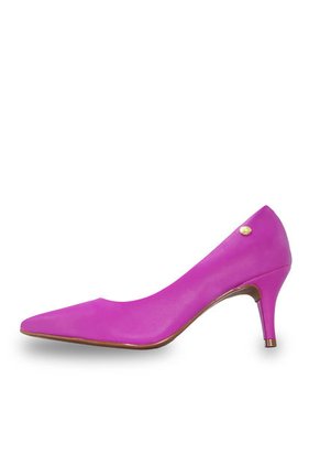 Tacón Medio Fucsia Vizzano