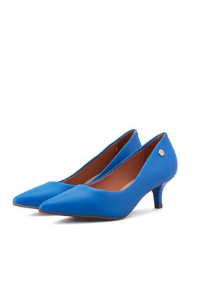 Tacón Bajo Azul Cobalto Vizzano