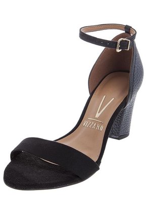 Sandalia Tacón Negra Vizzano