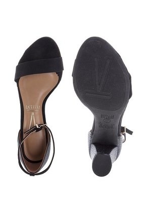 Sandalia Tacón Negra Vizzano