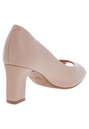 Tacón Medio Beige Vizzano