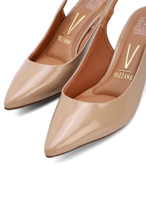 Tacón Medio Nude Vizzano