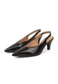 Tacon Bajo Slingback Napa Imperiale Negro Vizzano de Vizzano