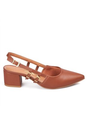 Tacon Medio Cuadrado Café-Moca Vizzano