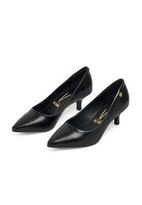 Tacon Bajo Negro-Negro Stiletto Garda Vizzano