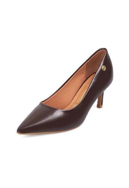 Tacon Bajo Café-Cacao Stiletto Kitten Vizzano