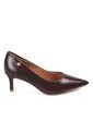 Tacon Bajo Café-Cacao Stiletto Kitten Vizzano de Vizzano