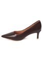 Tacon Bajo Café-Cacao Stiletto Kitten Vizzano de Vizzano