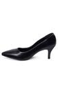Tacon Medio Negro-Negro Stiletto Vizzano de Vizzano