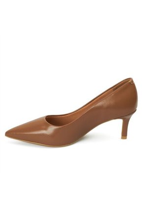 Tacon Bajo Café-Moca Stiletto Kitten Vizzano