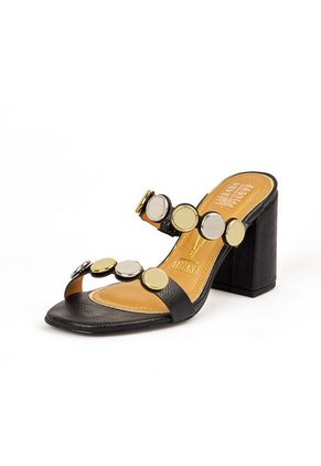 SANDALIA CALF NEGRO DOR-PLAT VIZZANO