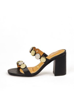 SANDALIA CALF NEGRO DOR-PLAT VIZZANO