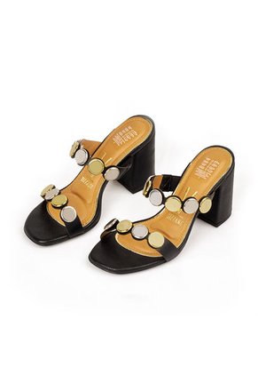 SANDALIA CALF NEGRO DOR-PLAT VIZZANO