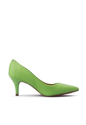 Tacón Medio Verde Holográfico Vizzano