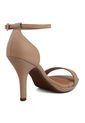 Sandalia Tacón Beige Vizzano Pelica de Vizzano