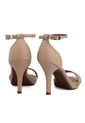 Sandalia Tacón Beige Vizzano Pelica de Vizzano