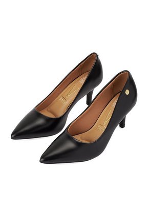 Tacón Medio Negro Malibu Vizzano