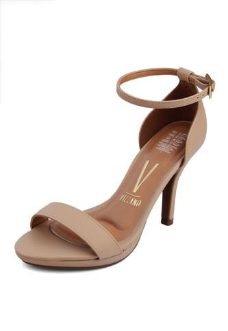 Sandalia Tacón Beige Vizzano Pelica Vizzano