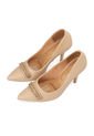 Stiletto Alto Beige - Ap Diamante Vizzano de Vizzano