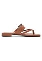 Sandalia Plana Flip-Flop Camel Vizzano de Vizzano