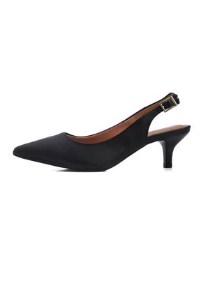 Tacón Medio Negro Vizzano