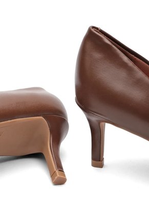 Tacon Stiletto Bajo Café Capuchino Vizzano