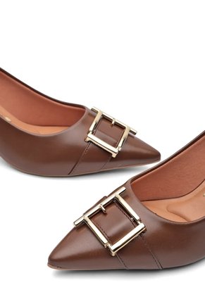 Tacon Stiletto Bajo Café Capuchino Vizzano