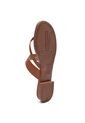 Sandalia Plana Flip-Flop Camel Vizzano de Vizzano