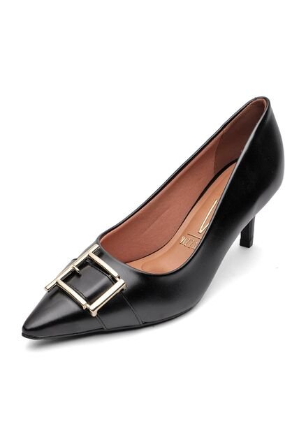 Tacon Stiletto Bajo Negro Vizzano