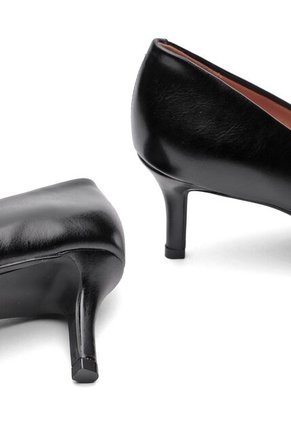 Tacon Stiletto Bajo Negro Vizzano