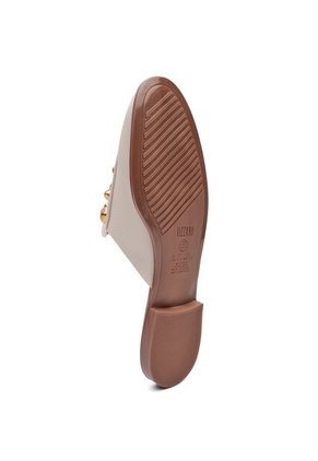 Slipper Baleta Zueco Marfil-Dorado Vizzano