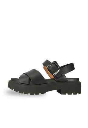 Sandalia Plataforma Negro Vizzano